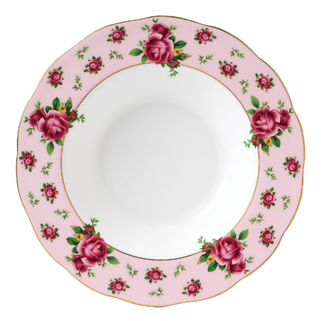 ASSIETTE CREUSE 24 CM NCRPINK